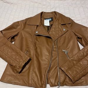 NWT Vegan leather jacket